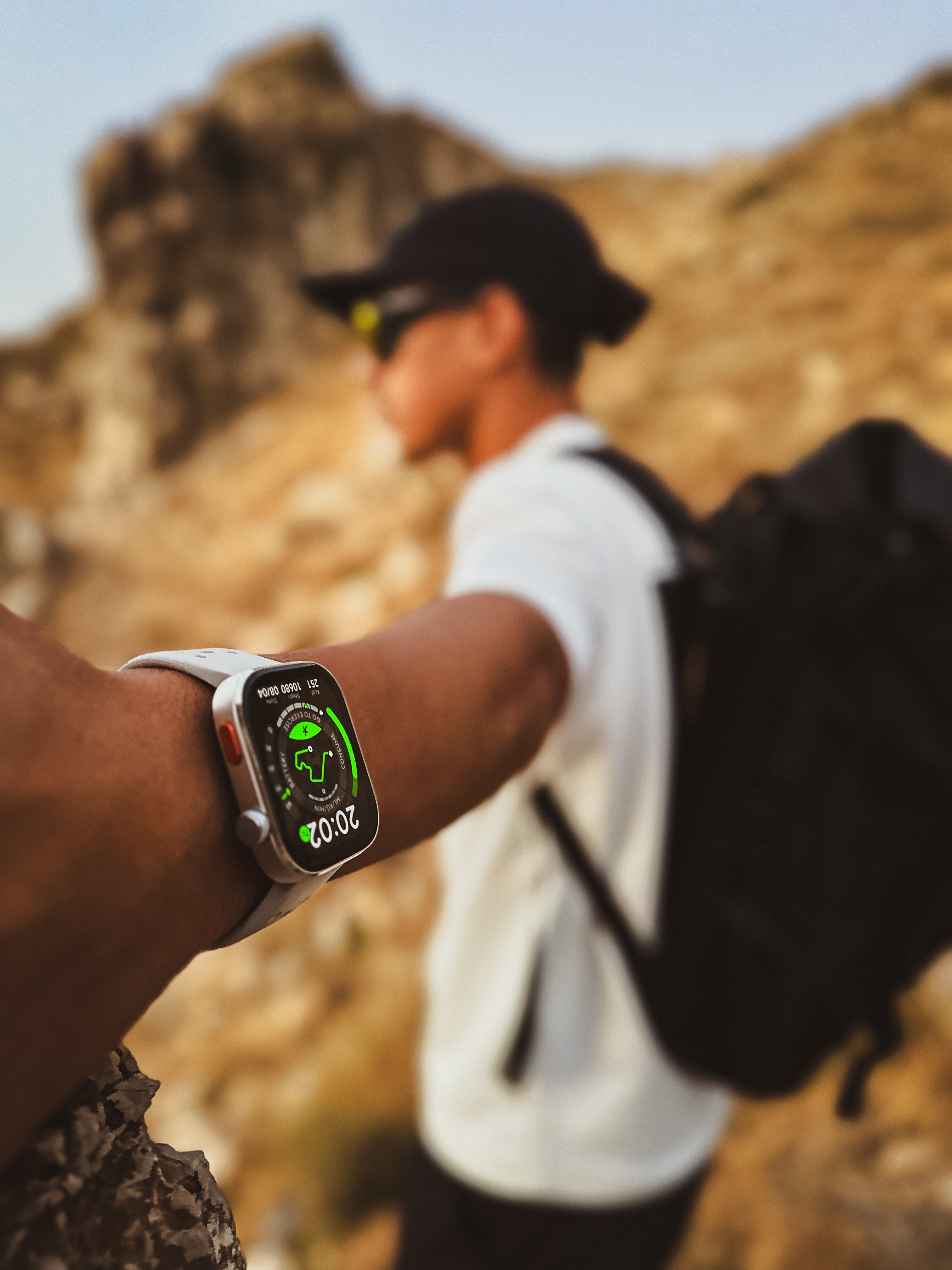 HAYLOU Watch Hyper lifestyle outdoor shot