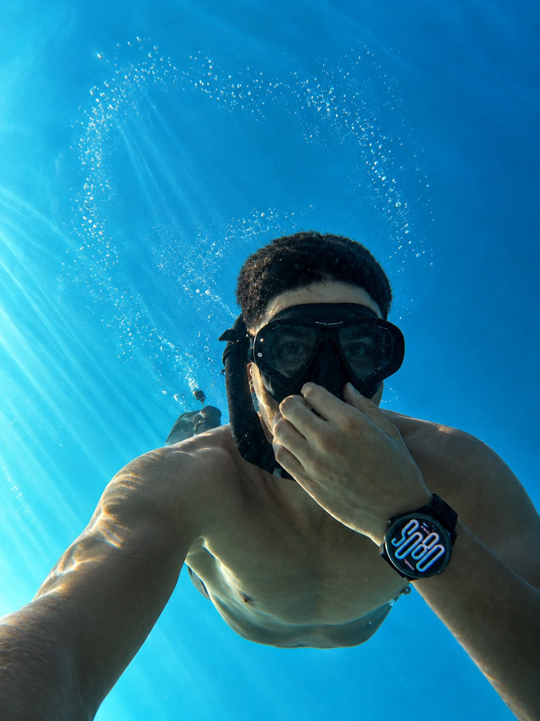 HAYLOU Solar Ultra GPS smartwatch outdoors