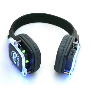 3 Channel Silent Disco Headphone With LED Lights