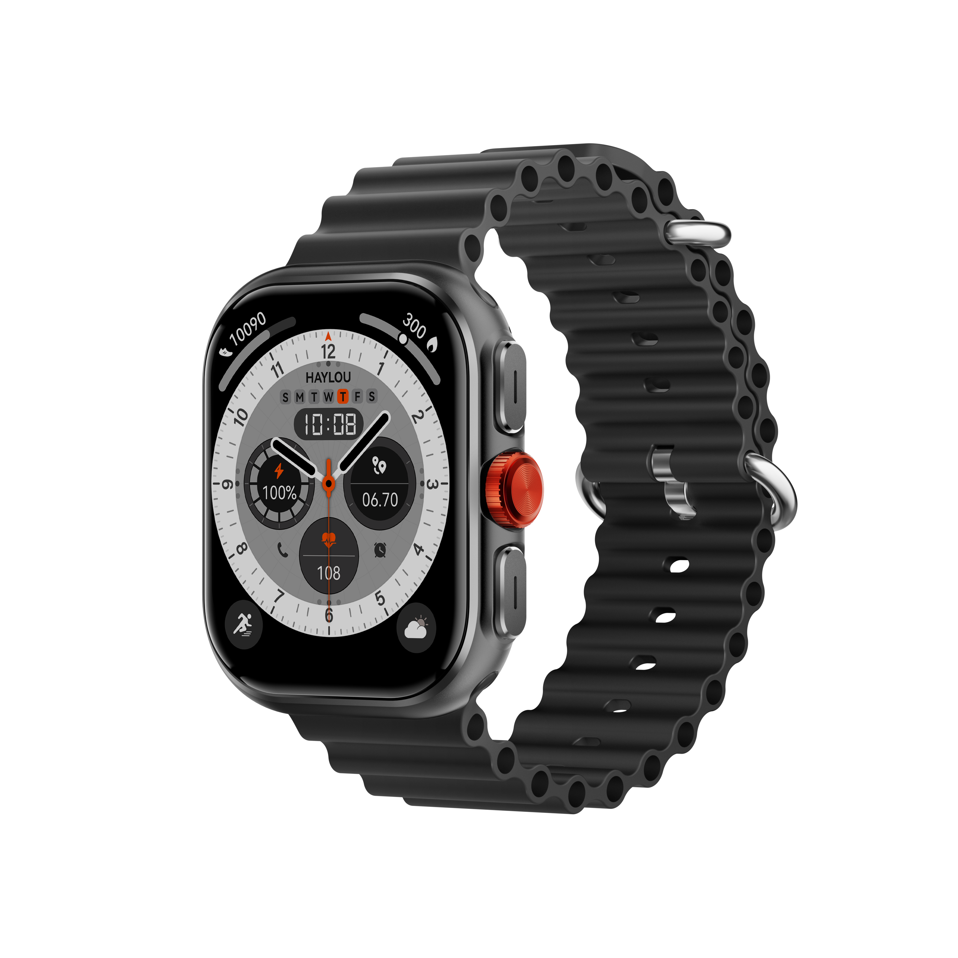 HAYLOU Velo Smartwatch with 1.96 inch AMOLED display